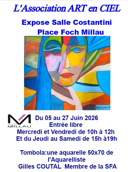 L'association Art En Ciel expose - Salle Costantini