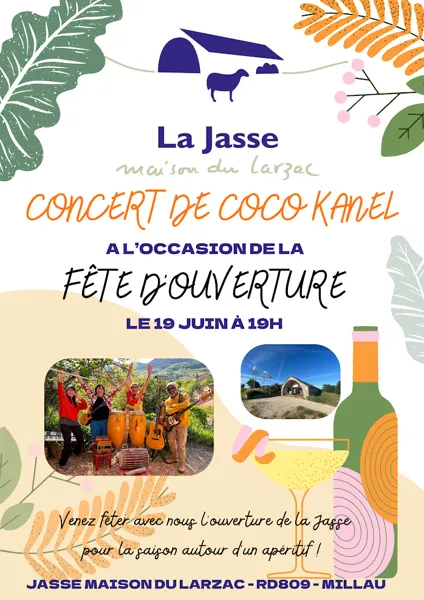 Concert ouverture 19 juin, Coco Kanel
