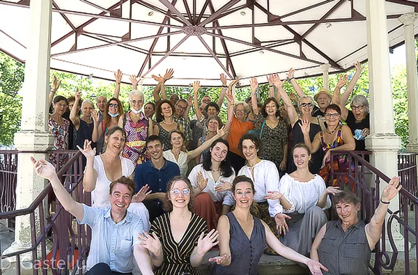 Labyrinthe musical en Rouergue - Spectacle de restitution des stagiaires en danse baroque