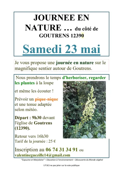 Journée en nature