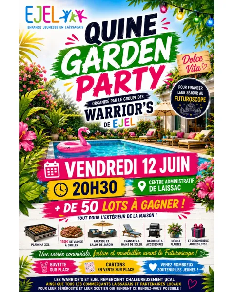 Quine Garden Party à Laissac