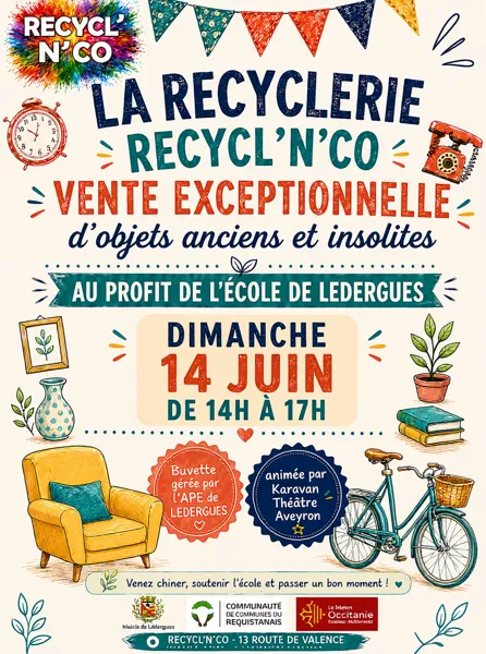RECYCL'N'CO - Vente d'objets anciens et insolites à Lédergues