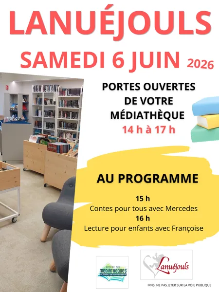 Portes ouvertes de votre médiathèque