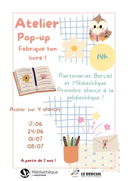 Fabrique le toi-même : atelier création de livre