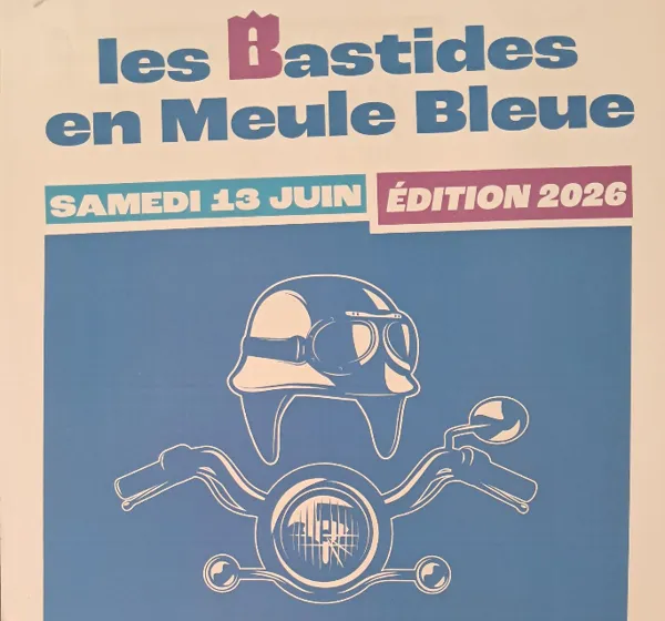 Etape des Bastides en Meule Bleue