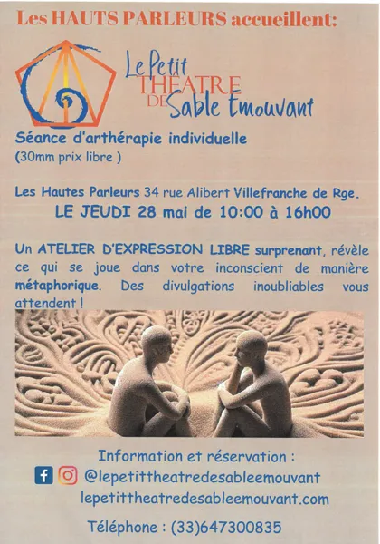 Le petit théâtre de Sable Emouvant - arthérapie individuelle
