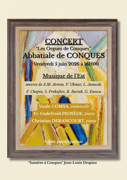 Concert - Les orgues de Conques - Musique de l'Est