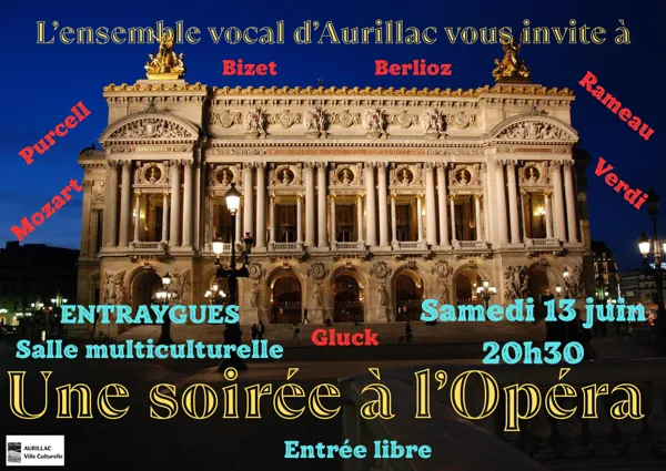 Concert Une Soirée à l'Opéra