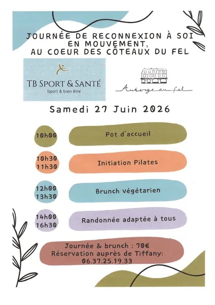 Reconnexion à soi en mouvement — visuel événement