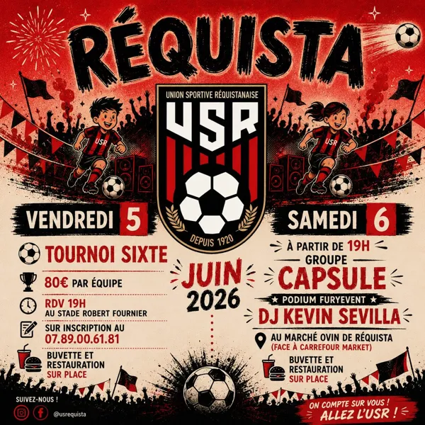 Week-end USR : Tournoi Sixte & Bodega