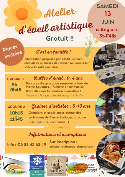 Atelier d'éveil artistique