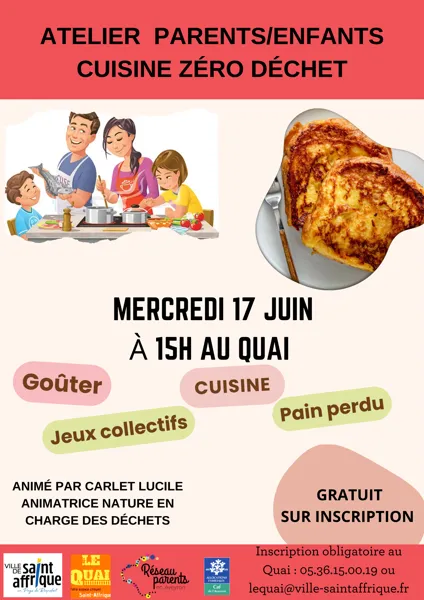 Atelier zéro déchet : Confection de Pain perdu