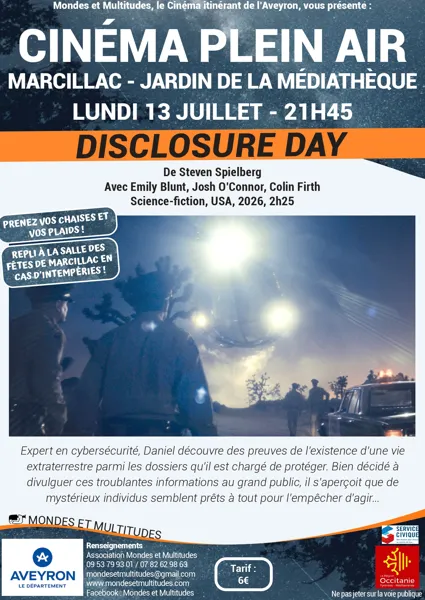 Soirée cinéma en plein air - Disclosure Day