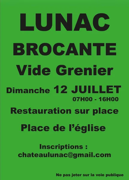 Brocante de Lunac