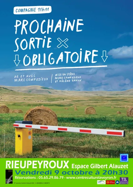 Théâtre - Prochaine sortie obligatoire