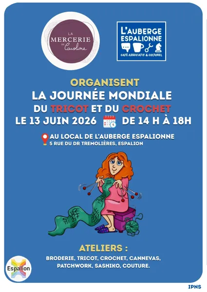 Journée mondiale du tricot et du crochet
