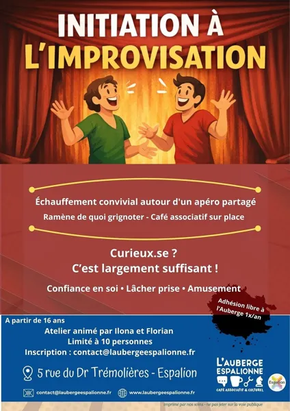 Auberge Espalionne - Initiation au théâtre d'impro