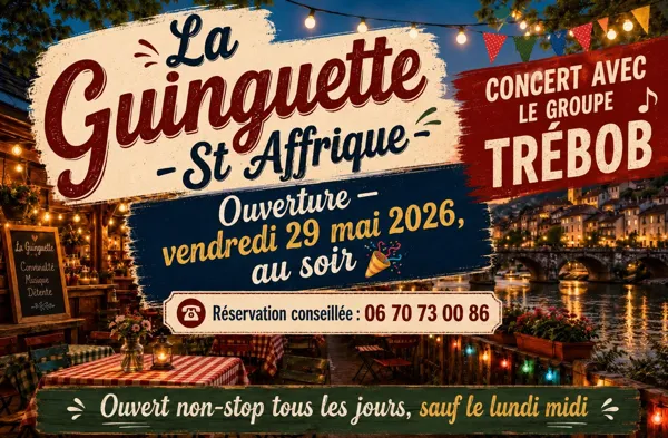 Ouverture de la Guinguette et concert