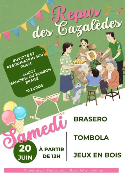 Repas des Cazalèdes