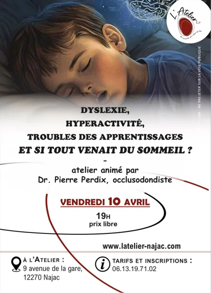 Dysléxie, hyperactivité, troubles des apprentissages et bien d’autres… Et si tout venait du sommeil ?