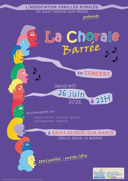 La Chorale Barrée en concert