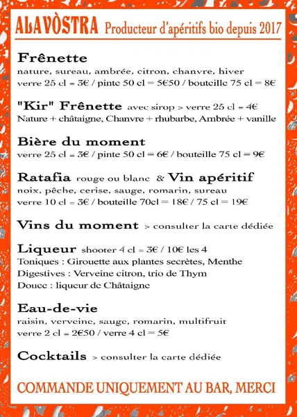 Apéro Concert chez Alavostra, ALAVOSTRA