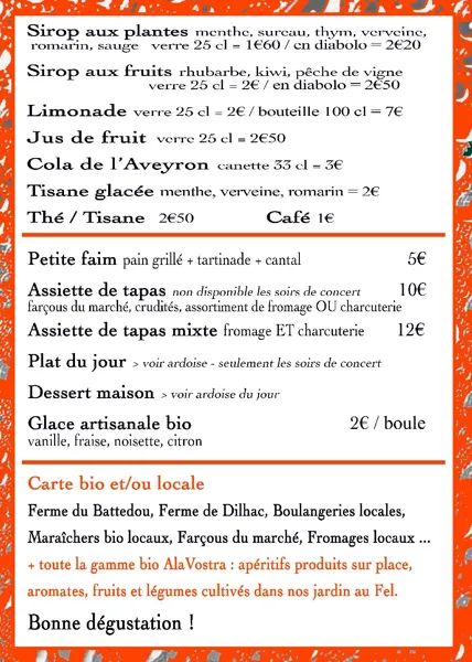 Apéro Concert chez Alavostra