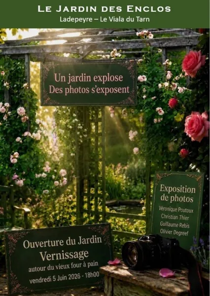 Ouverture et Vernissage du Jardin des Enclos