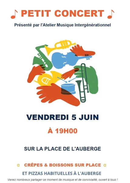 Petit concert de l'Atelier Musique Intergénérationnel