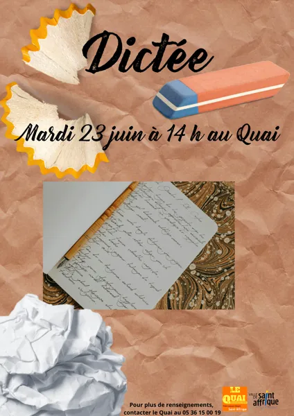 Dictée du Quai