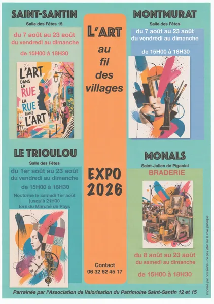 Exposition « L'Art au fil des villages »