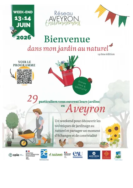 Bienvenue dans mon jardin au naturel 14ème édition