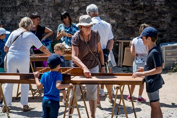 Jeux en bois géants