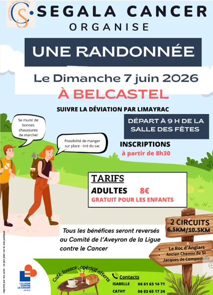 Randonnée de Ségala Cancer