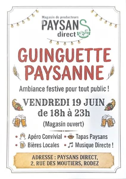 Guinguette Paysanne
