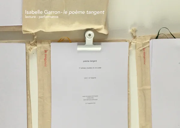 , Isabelle Garron, la tangente, 2023. Courtesy de l'artiste.