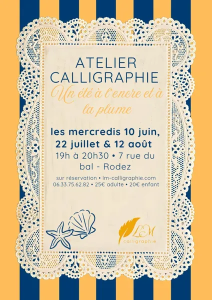 Atelier calligraphie