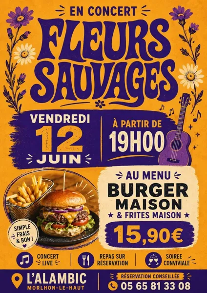 Fleurs Sauvages - L'Alambic