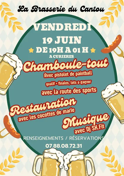 Soirée d'été de la Brasserie du Cantou