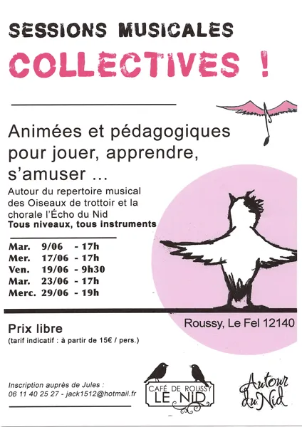 Sessions Musicales Collectives !