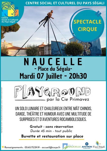 Spectacle cirque Playground