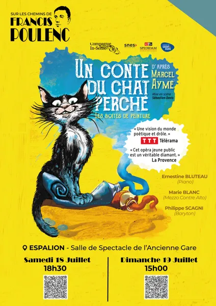 Sur les chemins de Francis Poulenc - Spectacle familial