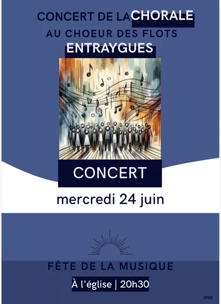 Concert de la Chorale Au Choeur des Flots