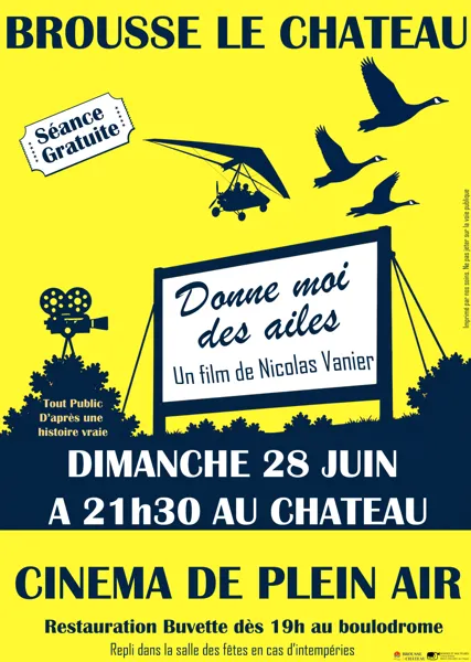 Cinéma de plein air au cœur du Château