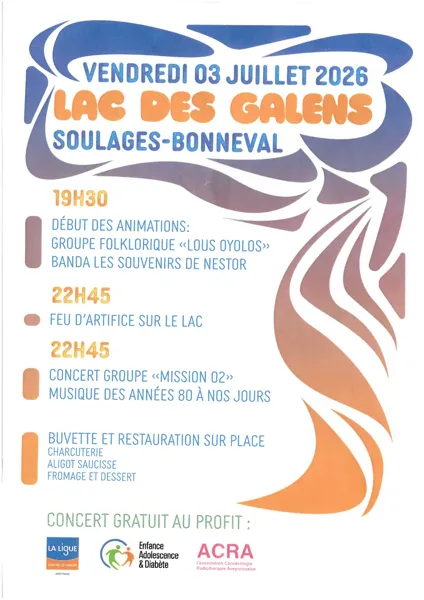 Festivités au Lac des Galens