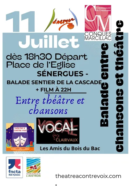 Balade entre chanson et théâtre - Sénergues