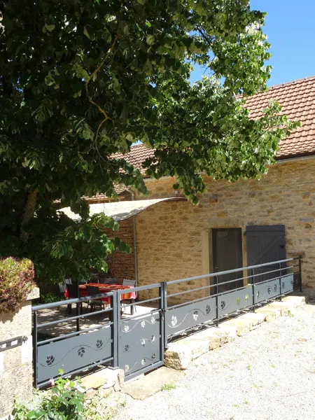entrée gîte
