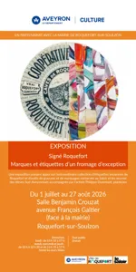 Exposition : « Signé Roquefort Marques et étiquettes d’un fromage d’exception »
