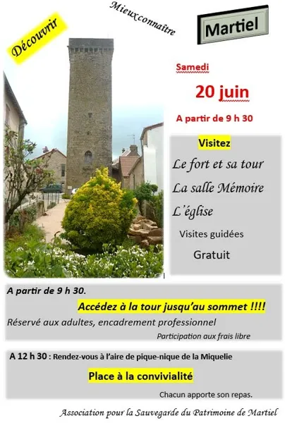 Visite guidée de Martiel