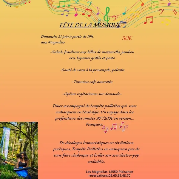 Fête de la musique aux Magnolias